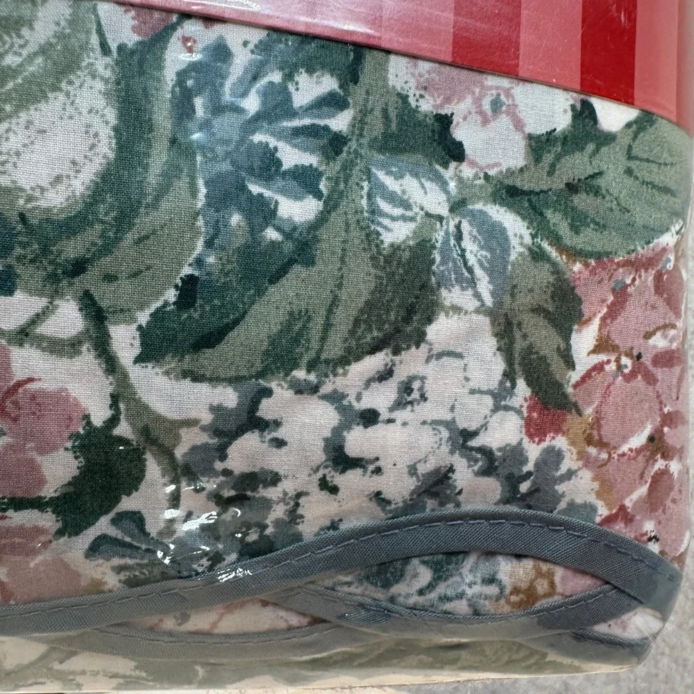 VTG Sears Blouson Fenwick Hall‎ Floral Washable No-Iron Sheet Set 80s Romantic